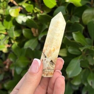 Light Blue Amazonite Crystal Tower Obelisk | Serenity Peace Calm Crystals |